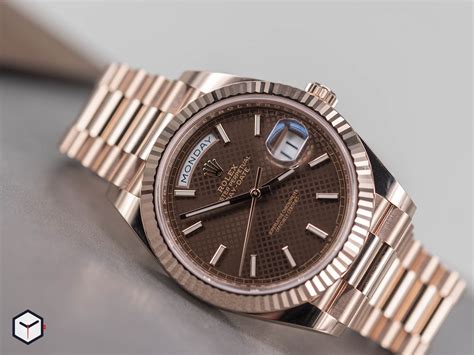 rolex day date chocolate